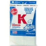 Hoover Type K, Vacuum Cleaner Bags