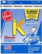 Hoover Type K Allergen Filtration Vacuum Cleaner Bags