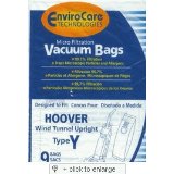 Hoover 401010W2 Vacuum Cleaner Allergen Filter Bags