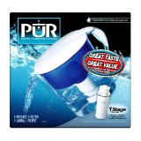 Pur 8-Cup Oval-Shaped Pitcher with 1-Stage Filter