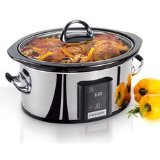 Crockpot SCVT650-PS 6-1/2-Quart Programmable Touch Screen Slow Cooker