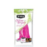 Schick Slim Triple Disposable Razors