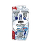 Schick Quattro Titanium for Men Smooth Disposable Razor