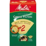 Melitta #622752 100 Count #2 Brown Cone Filter