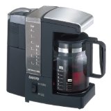 Sanyo SAC-MST6 Coffee/Tea Maker with Built-In Grinder, Black