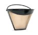 Fresco Goldtone Cone Shaped Coffee Filter