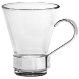 Bormioli Rocco Ypsilon Espresso Cup With Stainless Steel Handle