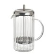 BonJour 6 Cup Rhone Ribbed French Press, Model 53819, Double Wall Glass