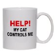 HELP! MY CAT CONTROLS ME Mug