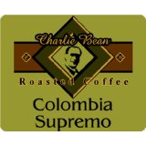 Charlie Bean Colombia Supremo, Whole Bean, Chaparral Gourmet Coffee