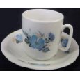 Demitasse cups and saucers set of 6 for Greek Coffee/Espresso