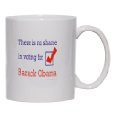 There is no shame in voting for Barack Obama Mug for Coffee / Hot Beverage