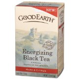 Good Earth Energizing Black Tea, Black Tea, Mate And Citrus