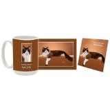 Seal Point Ragdoll Mug & Coaster Gift Box Combo - Cat/Kitten/Feline Edition Beverage Drinkware
