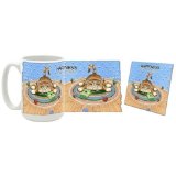 Happiness Mug & Coaster Gift Box Combo