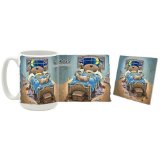 Bed Hogs Mug & Coaster Gift Box Combo