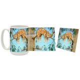 Lazy Day Mug & Coaster Gift Box Combo - Cat/Kitten/Feline