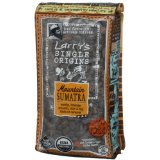 Larrys Beans Fair Trade Mountain Sumatra Whole Bean Organic Coffee