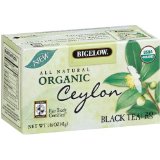 Bigelow Organic Ceylon Fair Trade Certified Tea