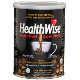 HealthWise 100% Colombian Supremo, Low Acid Ground Coffee