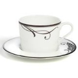 Mikasa Cocoa Blossom Teacup And Saucer