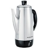 Hamilton Beach 40616 Stainless-Steel 12-Cup Electric Percolator