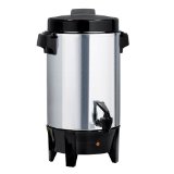 West Bend 36-Cup Polished Aluminum Coffee Urn