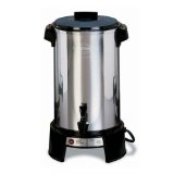 West Bend 43536 Aluminum 36-Cup Commercial Coffee Urn