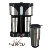 Café Valencia CH-4300 Traveler 2 Cup Coffee Maker