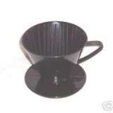 Harold Imports Plastic Coffee Filter Cone #2 Medium