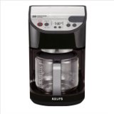Krups KM4055 Precision 12-Cup Coffeemaker with Glass Carafe