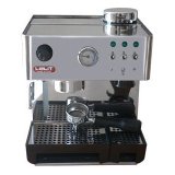 LELIT PL042LET Classic Style Espresso Maker with integrated Coffee Grinder