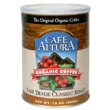 Café Altura Organic Coffee, Fair Trade Classic Roast, Ground