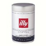 illy Caffe Scuro Fine Grind (Black Band) Coffee