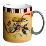 Lenox Winter Greetings Everyday Stoneware Goldfinch Mug