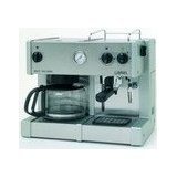 Briel ED171ATB Space Saver Multi-Pro One Group Thermo Block Espresso Machine with Built-In 10-Cup Drip Coffeemaker