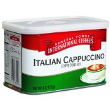 General Foods International Coffee, Italian Cappuccino Drink Mix