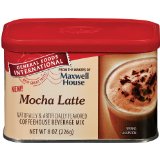 General Foods International Mocha Latte Canister