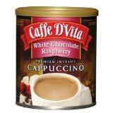 Caffe D'Vita White Chocolate Raspberry Instant Cappuccino