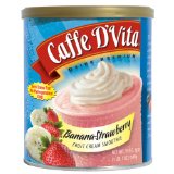 Caffe D'Vita Banana Strawberry Fruit Cream Smoothie