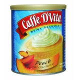 Caffe D'Vita Peach Fruit Cream Smoothie
