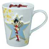 Vandor 14-Ounce Sculpted Wonder Woman Mug
