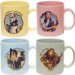 Wizard of Oz Set of 4 Coffee Mugs