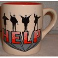 Beatles HELP 14 oz Ceramic Coffee MUG