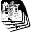 Starbucks Is Everywhere Coasters