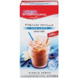 Maxwell House International Coffee French Vanilla Iced Latte Singles