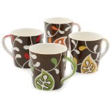 Hues&Brews 18-Ounce Mugs Set of 4