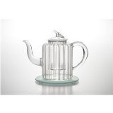 BonJour Adele Glass Teapot with Glass Infuser