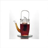 BonJour Simone Glass Teapot with Glass Infuser