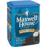 Maxwell House Ground Coffee, Filter Pack